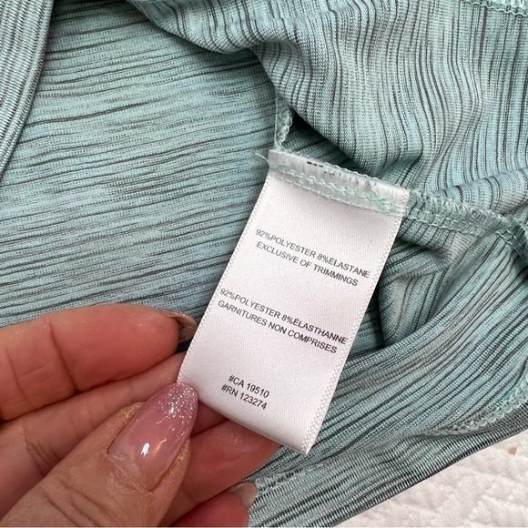 LOLE Blue Long Sleeve Activewear Top Size S - Picture 6 of 9